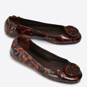 🧡TORY BURCH MINNIE TRAVEL FLATS🧡